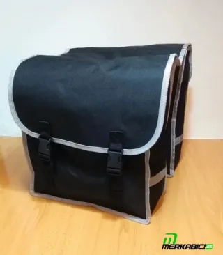 Alforjas para bicicleta doble bolsa