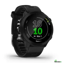 Garmin Forerunner 55 - Reloj inteligente para running con GPS, planes de entrenamiento, notificaciones y seguimiento del bienestar, Negro