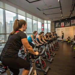 clase de spinning