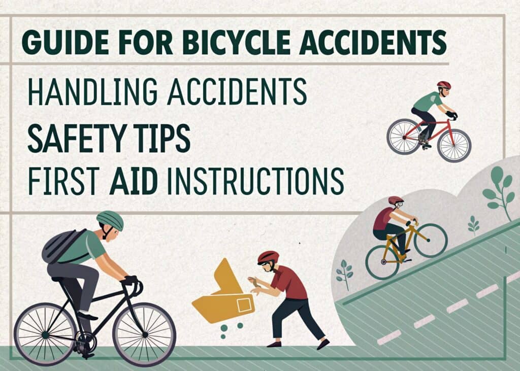 guia para accidentes en la bicicleta