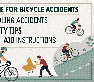 guia para accidentes en la bicicleta