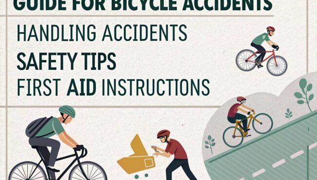 guia para accidentes en la bicicleta