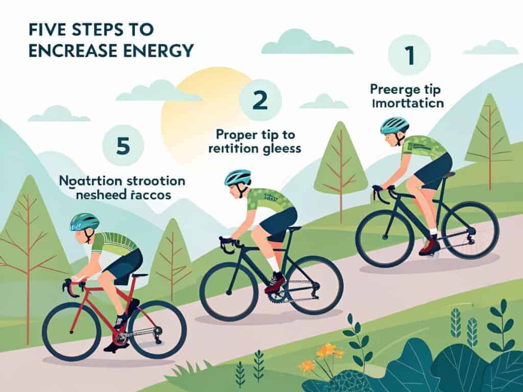cinco pasos para aumentar la energ a en la bicicle