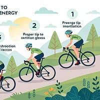 Cinco pasos para aumentar la energía en la bicicleta