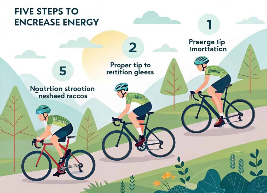 cinco pasos para aumentar la energ a en la bicicle
