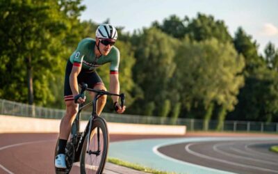 calentamiento ciclista en bici