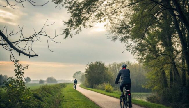 entrenar en bicicleta solo o acompa ado
