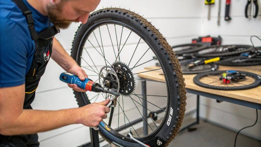 Cómo enderezar una rueda de mtb