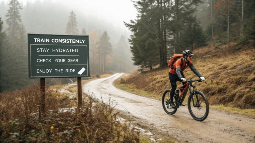 Consejos para completar una maratón de MTB