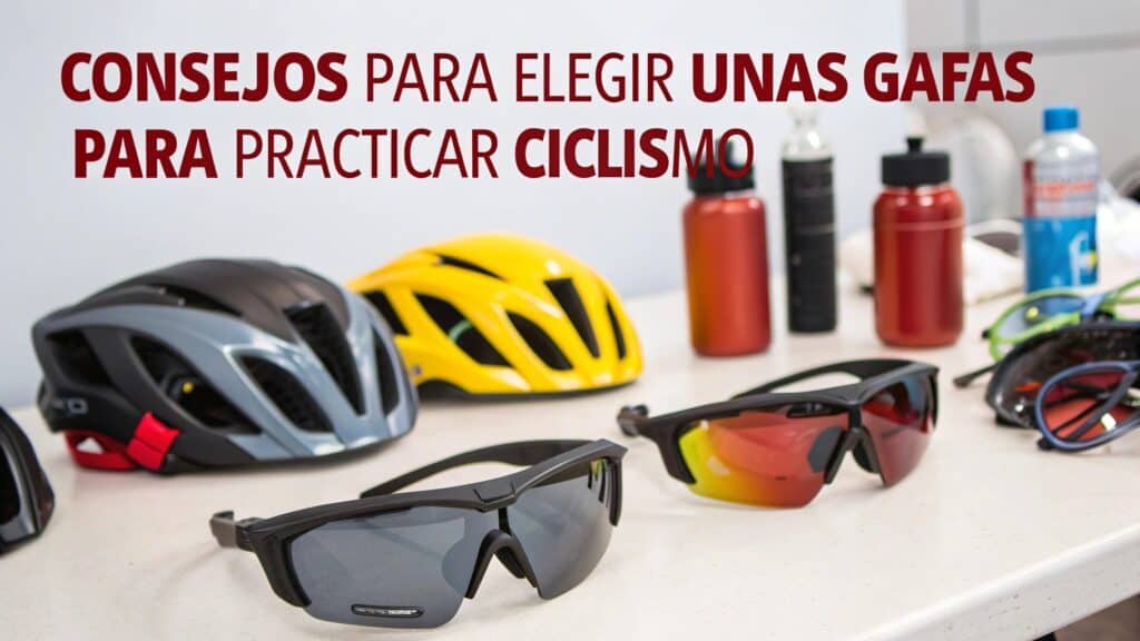 Consejos para elegir unas gafas para practicar ciclismo