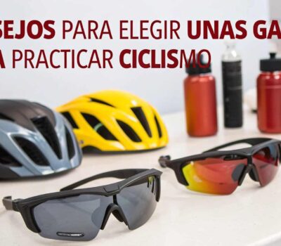 Consejos para elegir unas gafas para practicar ciclismo