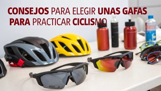 Consejos para elegir unas gafas para practicar ciclismo