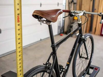 calcular la altura del sill n de una bicicleta