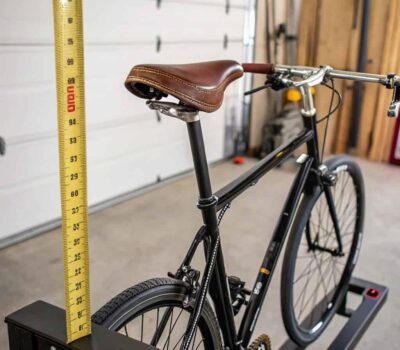 calcular la altura del sill n de una bicicleta