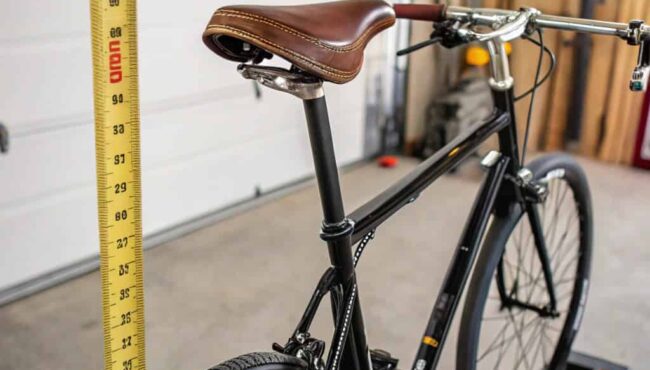 calcular la altura del sill n de una bicicleta