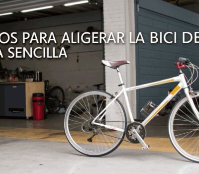 Consejos para aligerar la bici de manera sencilla