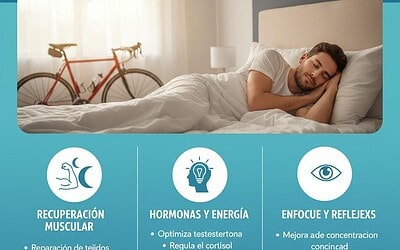 Conoce la importancia de dormir bien si eres ciclista