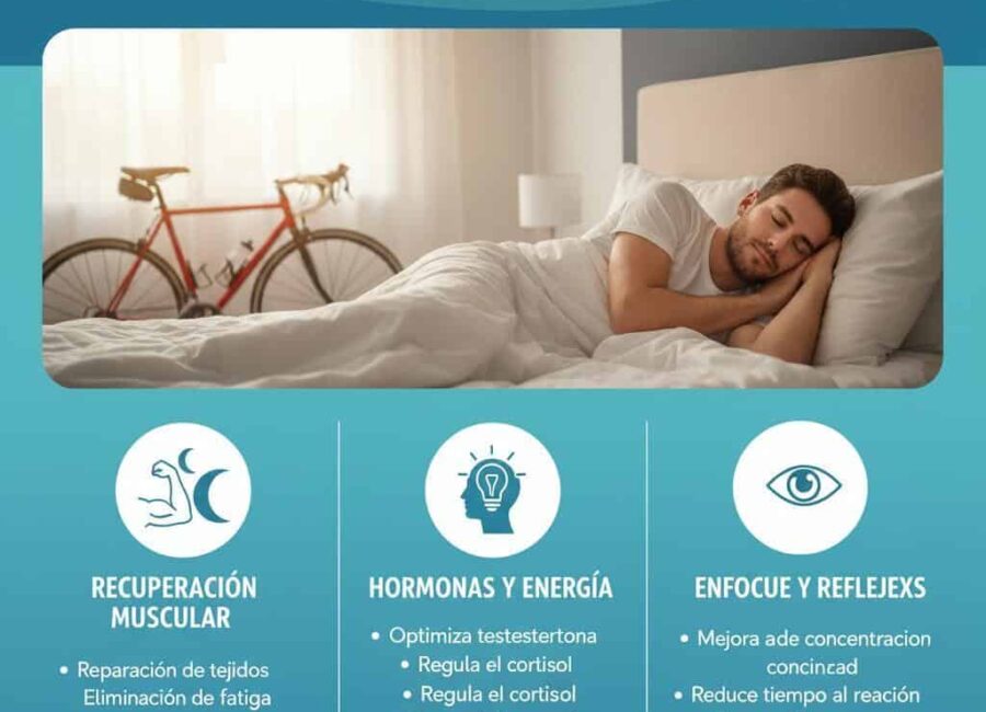Conoce la importancia de dormir bien si eres ciclista