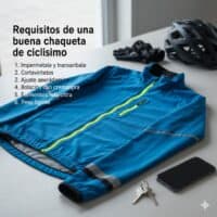 Requisitos de una buena chaqueta de ciclismo