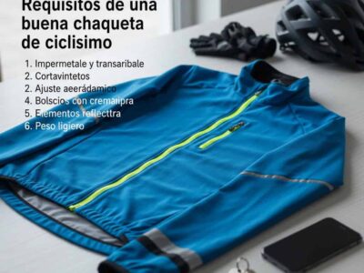 Requisitos de una buena chaqueta de ciclismo