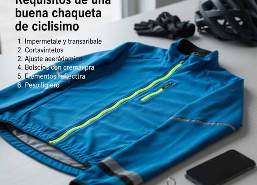 Requisitos de una buena chaqueta de ciclismo