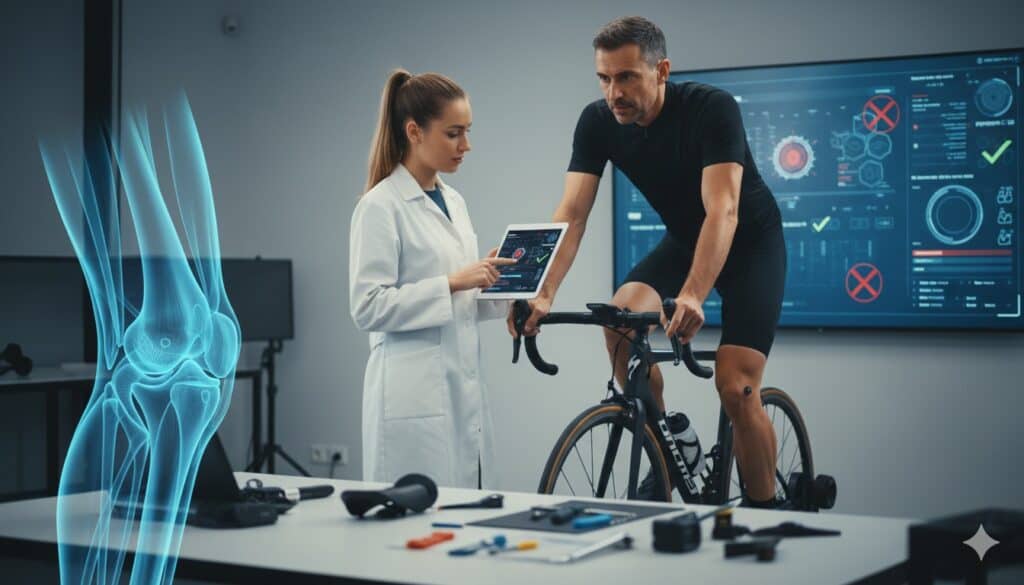 Importancia del ajuste de la bicicleta para prevenir lesiones