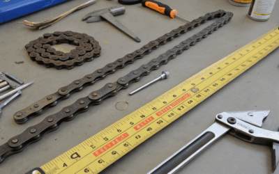 Formas de medir la longitud de la cadena de una bicicleta