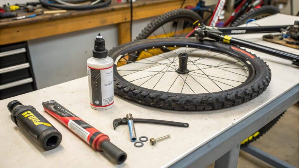 Cómo convertir una rueda de mtb en tubeless