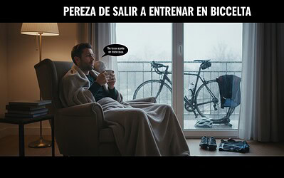 Pereza de salir a pedalear