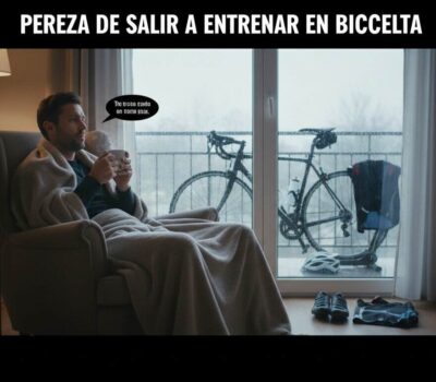 Pereza de salir a pedalear