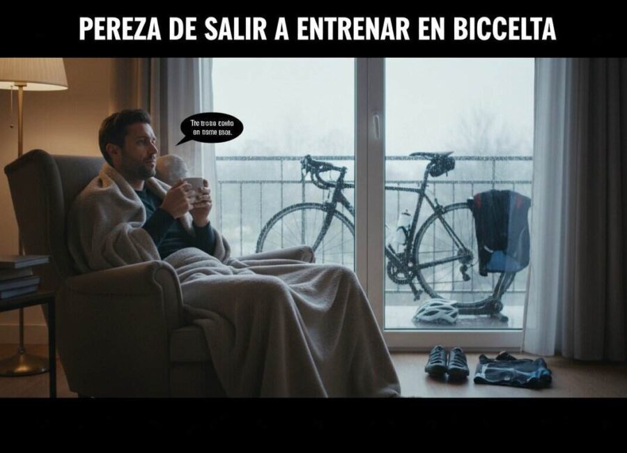 Pereza de salir a pedalear