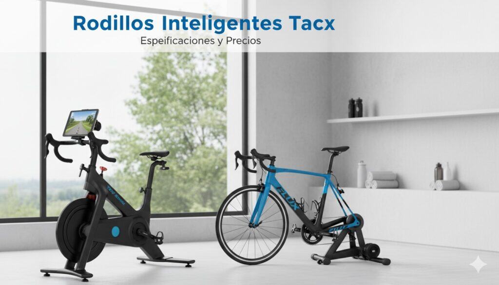 Rodillos inteligentes Tacx: especificaciones y precios
