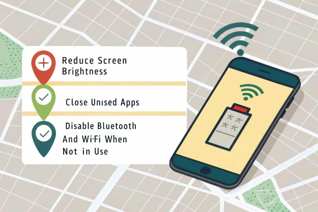 Trucos para aumentar batería del GPS