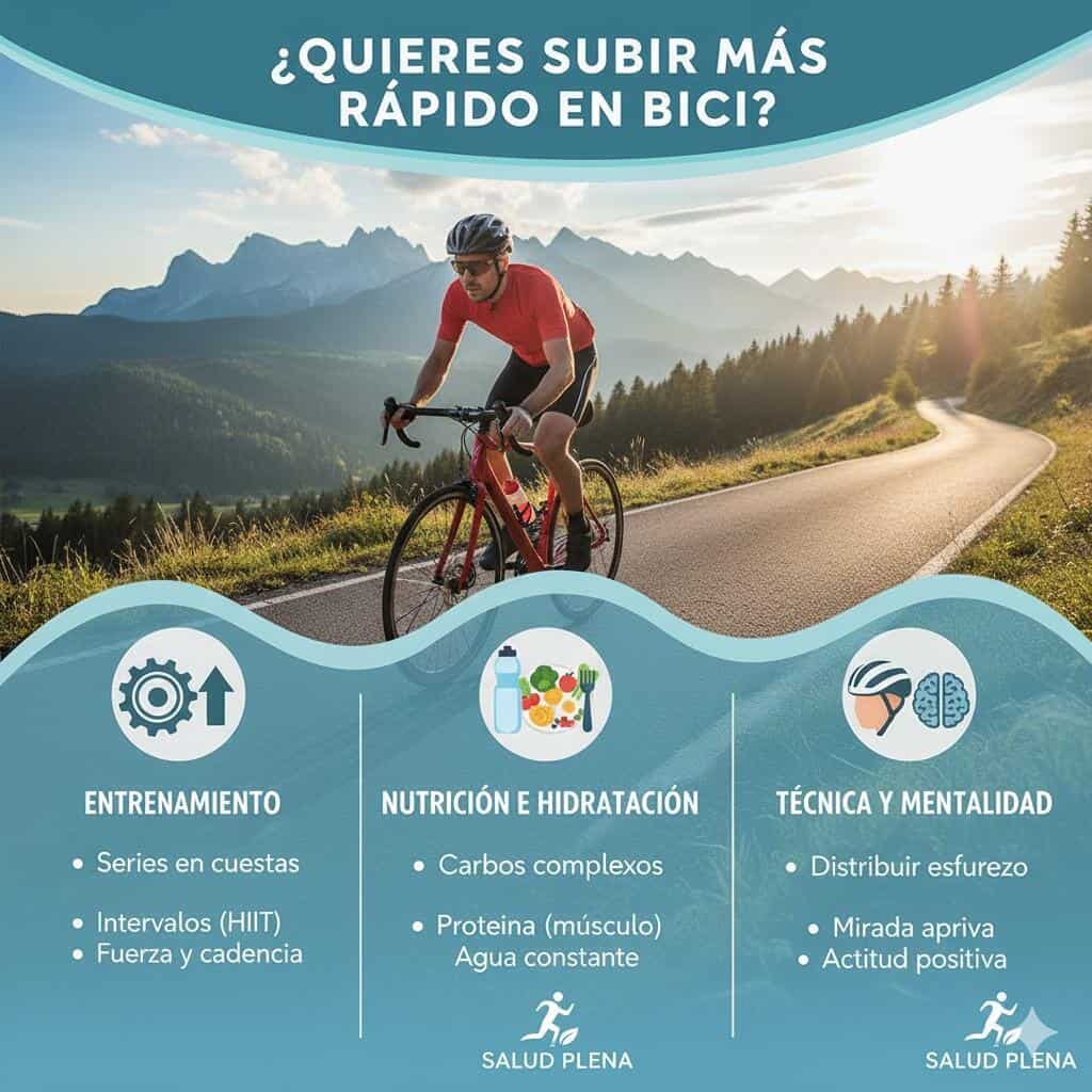 Quieres subir más rápido en bici