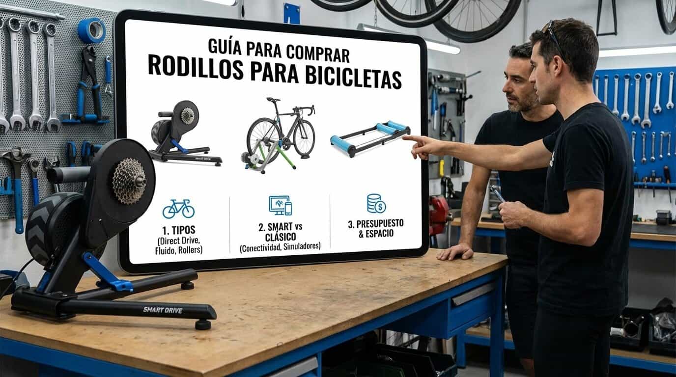 Guía para comprar rodillos para bicicleta 2026 – tipos, comparativa y recomendaciones