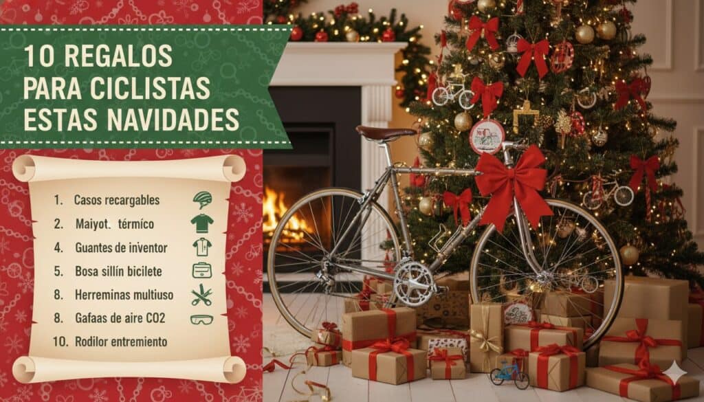 regalos para ciclistas estas Navidades