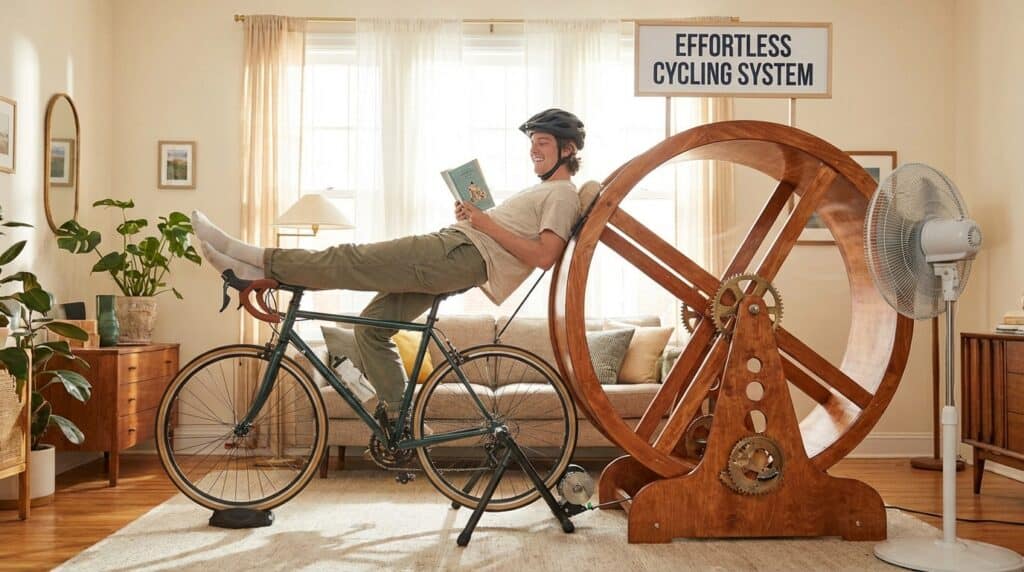 Cómo puede un ciclista mantener la forma con poco esfuerzo