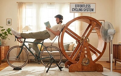 Cómo puede un ciclista mantener la forma con poco esfuerzo