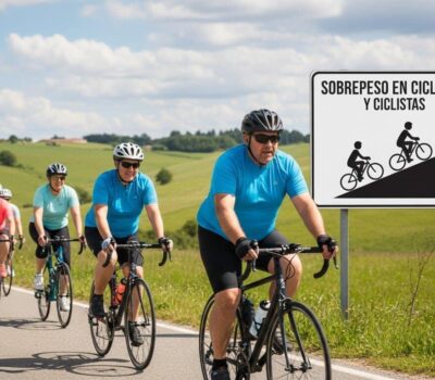 Sobrepeso en ciclismo y ciclistas