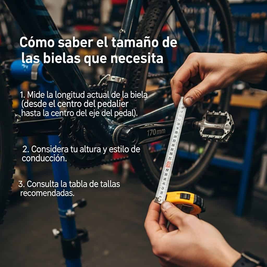 Cómo saber el tamaño de las bielas que necesitas