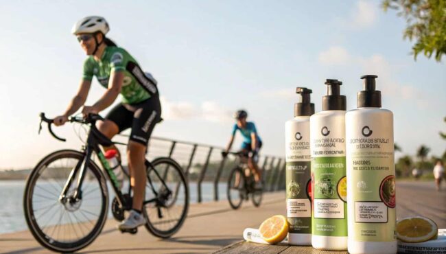 aceite de coco para ciclistas ciclistas