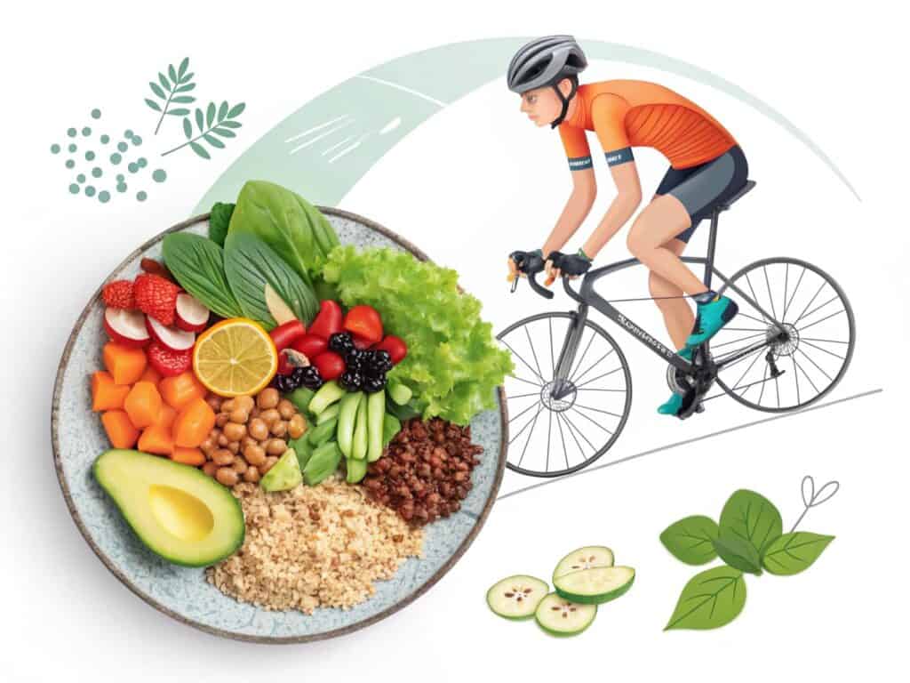 Alimentación vegana ¿es apta para ciclistas?
