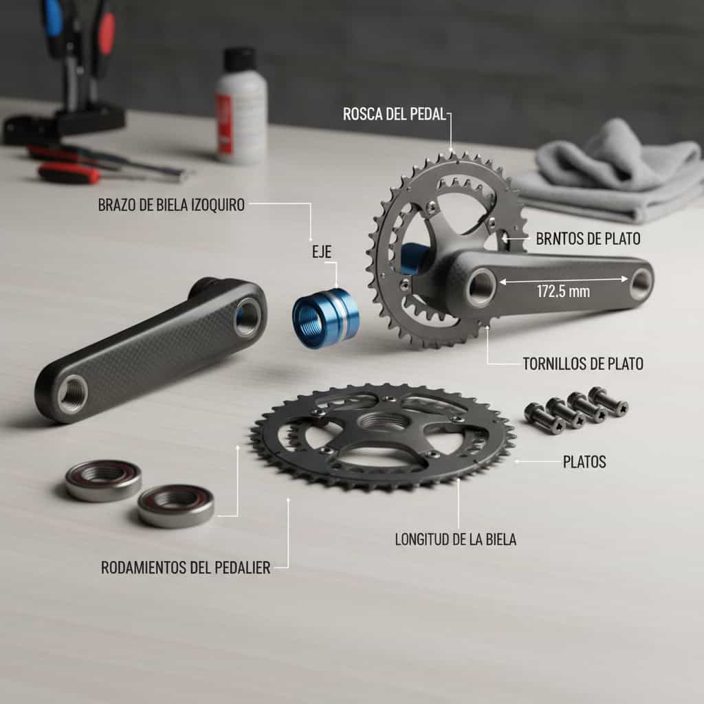 Cómo saber el tamaño de las bielas que necesitas