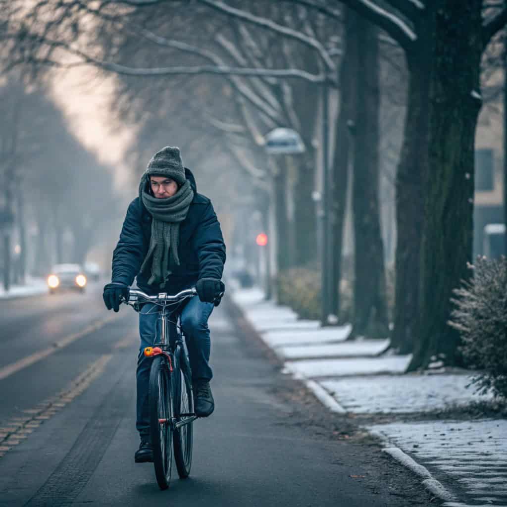 Consejos útiles para pedalear con frío