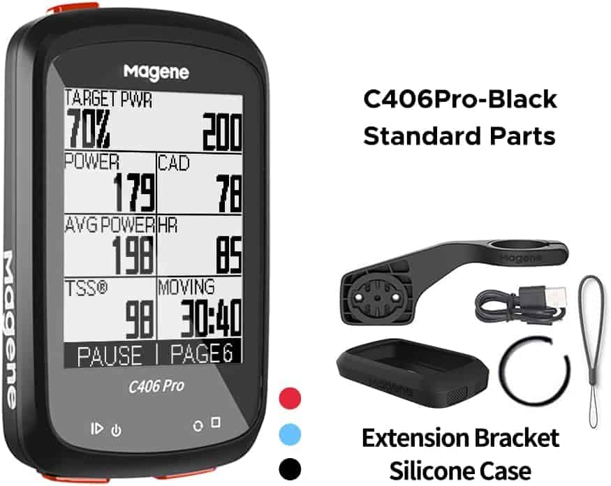 GPS de ciclismo Magene C406