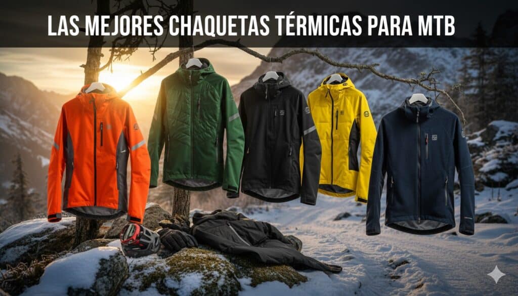 Las mejores chaquetas térmicas para MTB