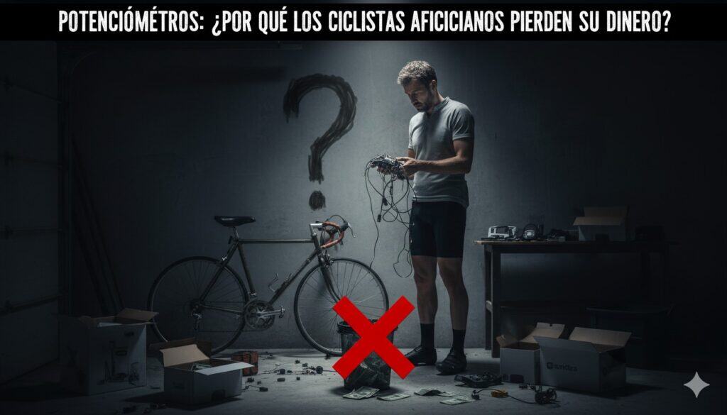 Potenciómetros ¿Porque los ciclistas aficionados pierden su dinero?