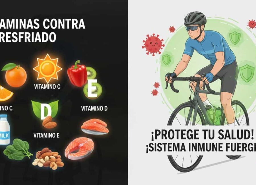 Vitaminas que ayudan al cuerpo a combatir los resfriados