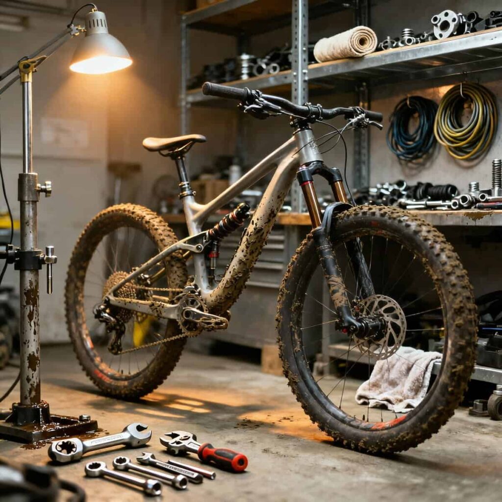 5 puntos de la bicicleta de montaña que hay que revisar periódicamente