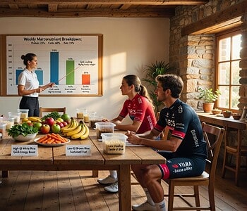 Los secretos de la alimentación en el ciclismo profesional